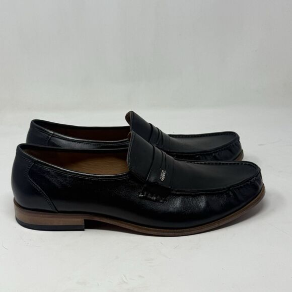 Samuel Windsor Loafers Mens 12 Black Leather Slip On Dress Casual Business main image 7